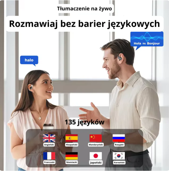 Słuchawki tłumaczące Lingora